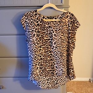 Large Heartsoul cheetah print top